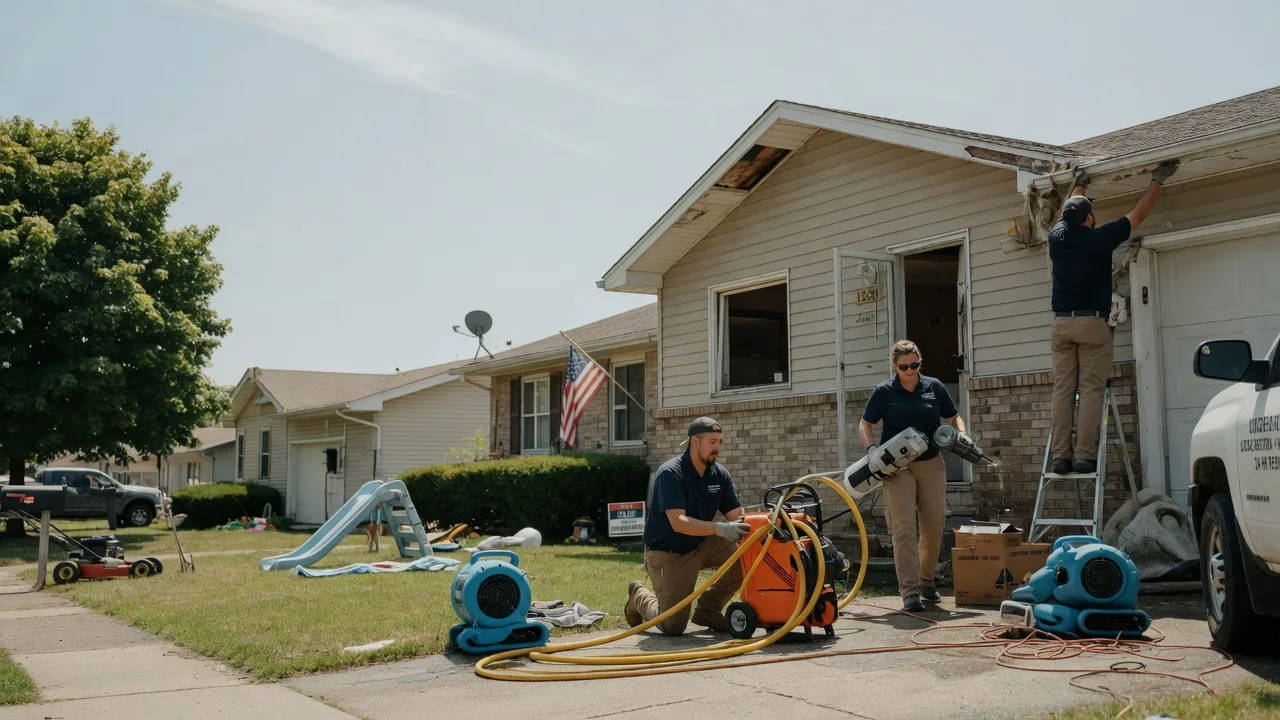 Water Damage Restoration in Everson, PA near me